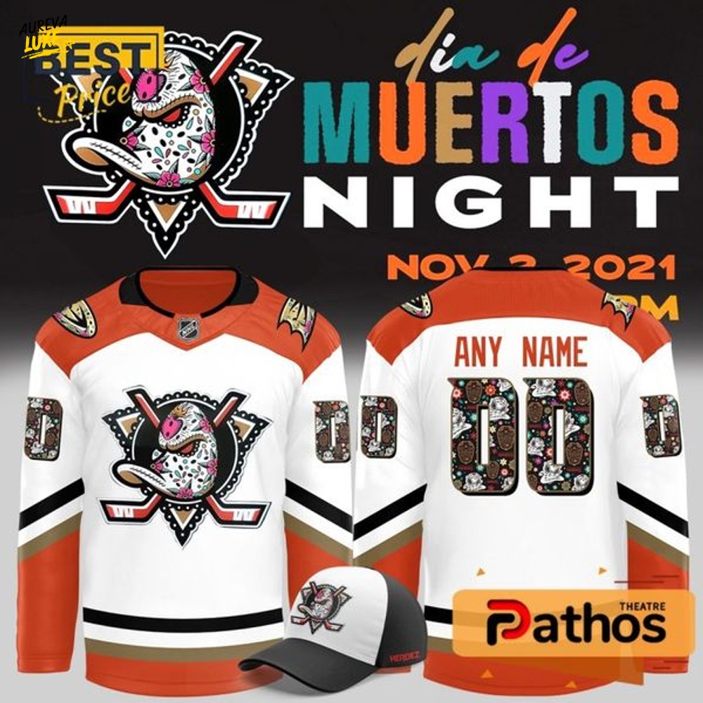 Anaheim Ducks Dia De Los Muertos Hockey Jersey Anaheim Ducks Dia De Los Muertos Hockey Jersey