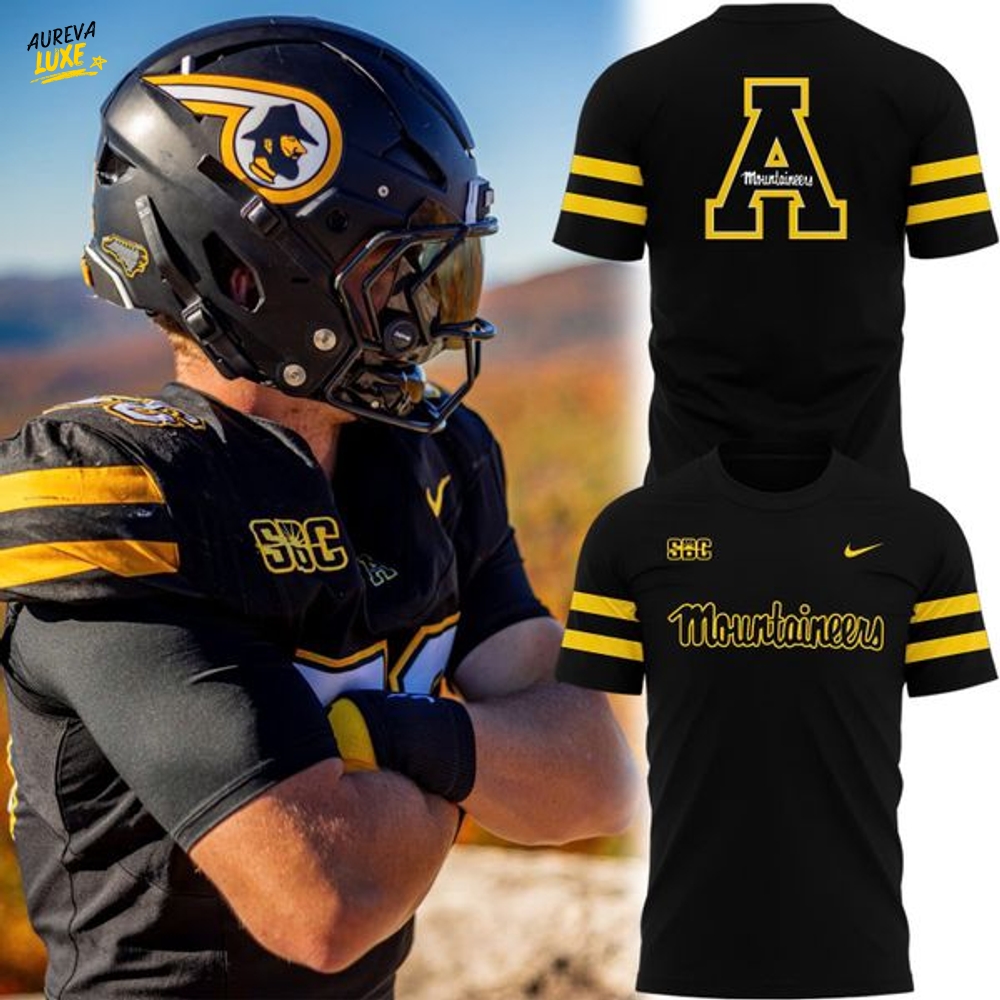 App State Football Homecoming Uniform T-Shirt - Limited Edition App State Football Homecoming Uniform T-Shirt - Limited Edition