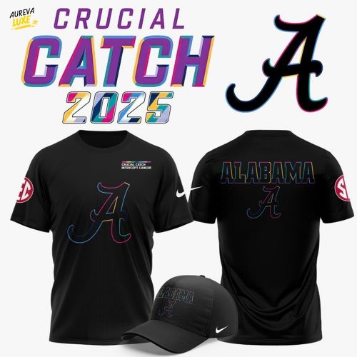 Alabama Crimson Tide Crucial Catch 2025 Special T-Shirt