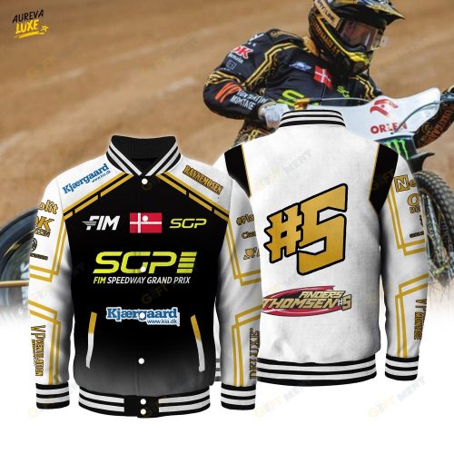 Anders Thomsen FIM Speedway SGP Special Baseball Jacket