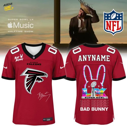 Atlanta Falcons x Bad Bunny Super Bowl Football Jersey Limited Edition