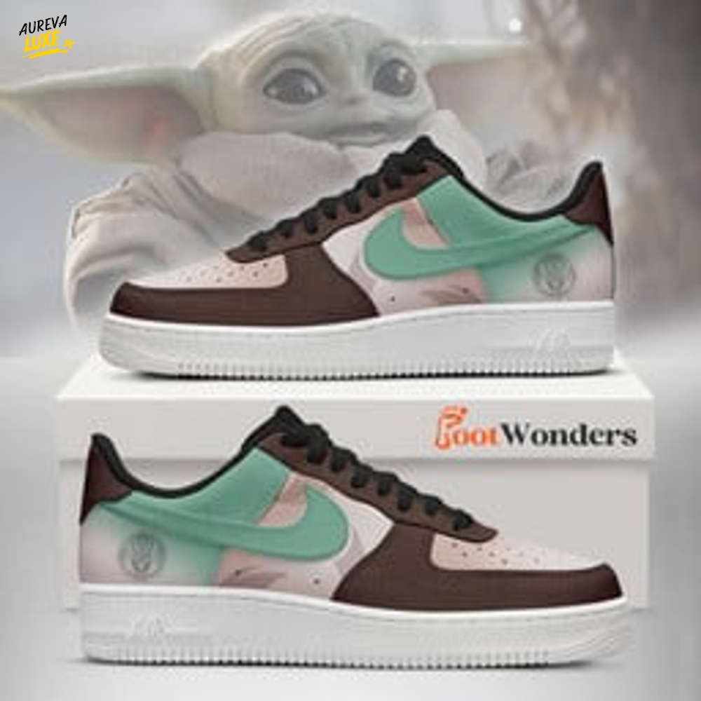 Baby Yoda - Star Wars Style AF1 Shoes