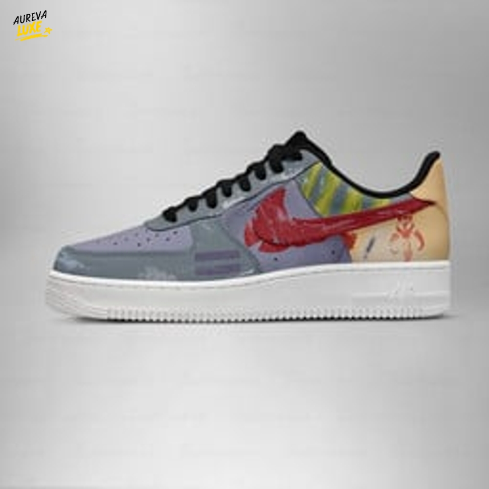 Boba Fett 2 - Star Wars Style AF1 Shoes Boba Fett 2 - Star Wars Style AF1 Shoes