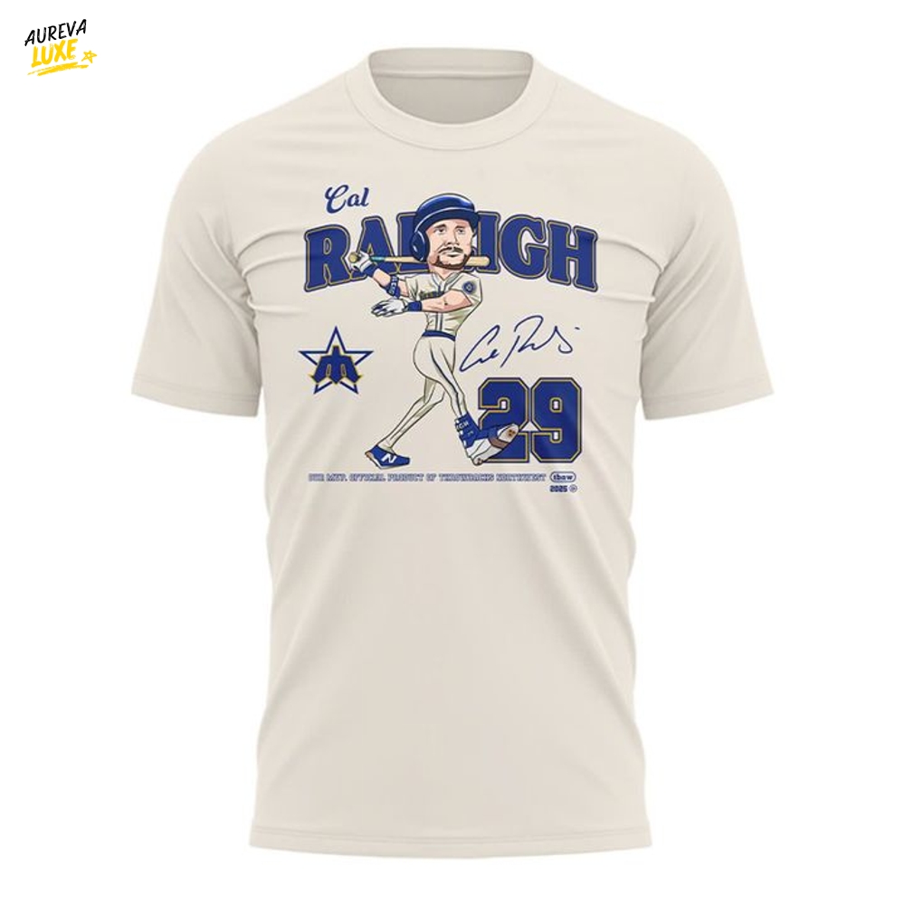 Cal Raleigh MVP Mariners Special T-Shirt Cal Raleigh MVP Mariners Special T-Shirt