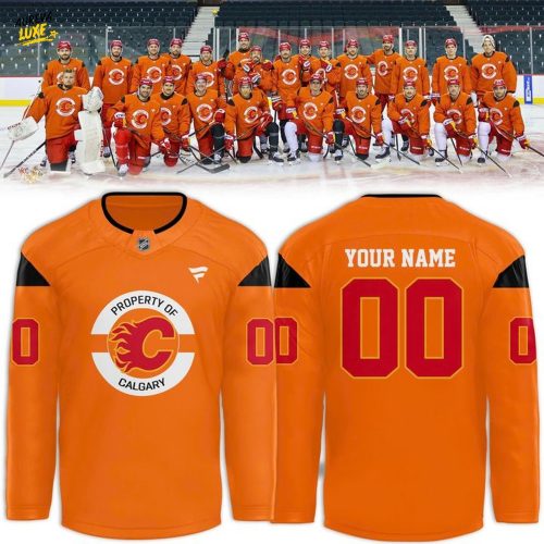 Calgary Flames ''National Day for Truth and Reconciliation'' Custom Hockey Jersey