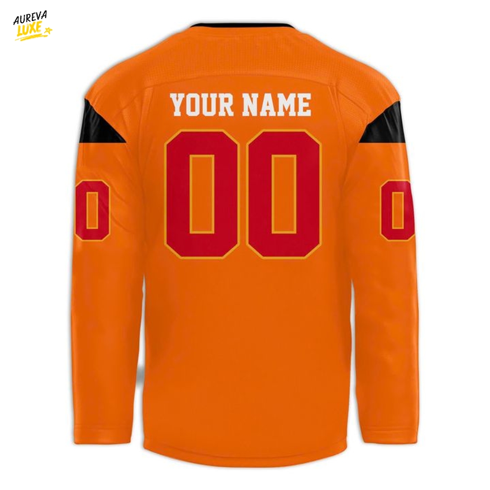Calgary Flames ''National Day for Truth and Reconciliation'' Custom Hockey Jersey Calgary Flames ''National Day for Truth and Reconciliation'' Custom Hockey Jersey