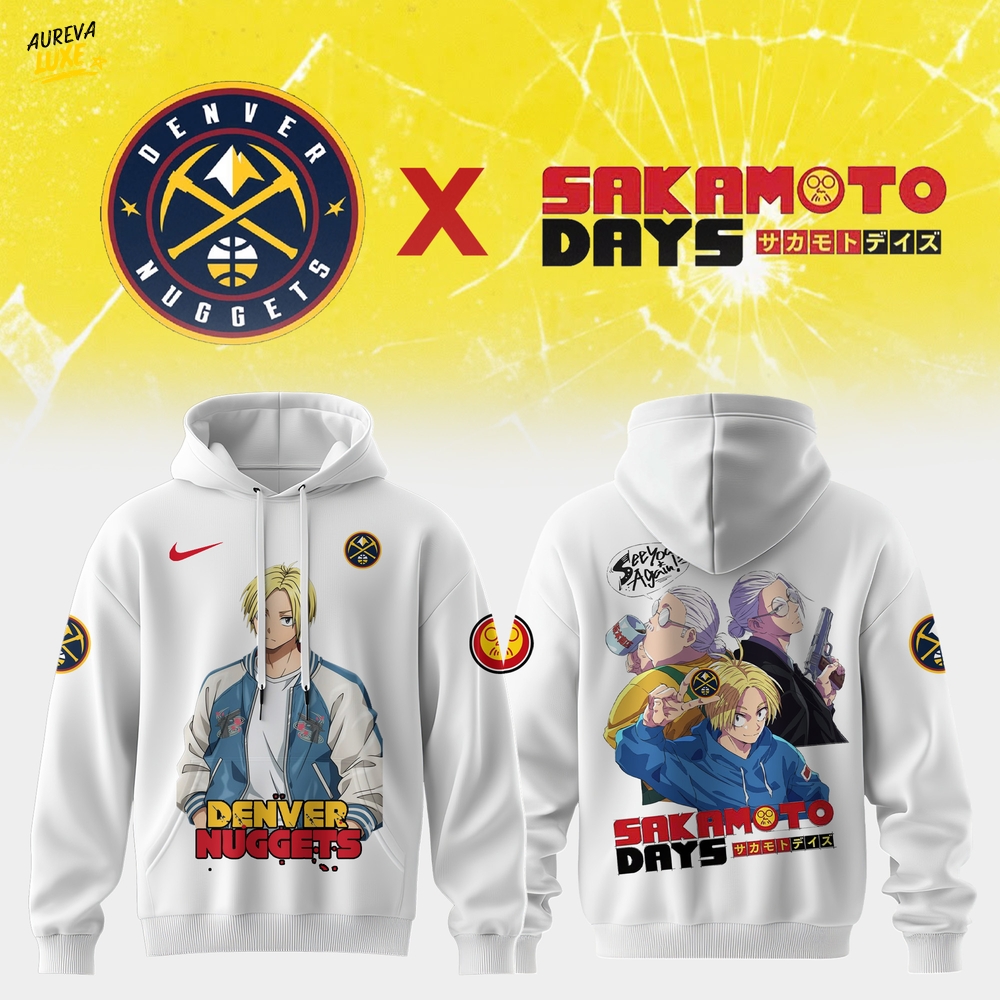 Denver Nuggets x Sakamoto Days 2025 Collection Hoodie Denver Nuggets x Sakamoto Days 2025 Collection Hoodie