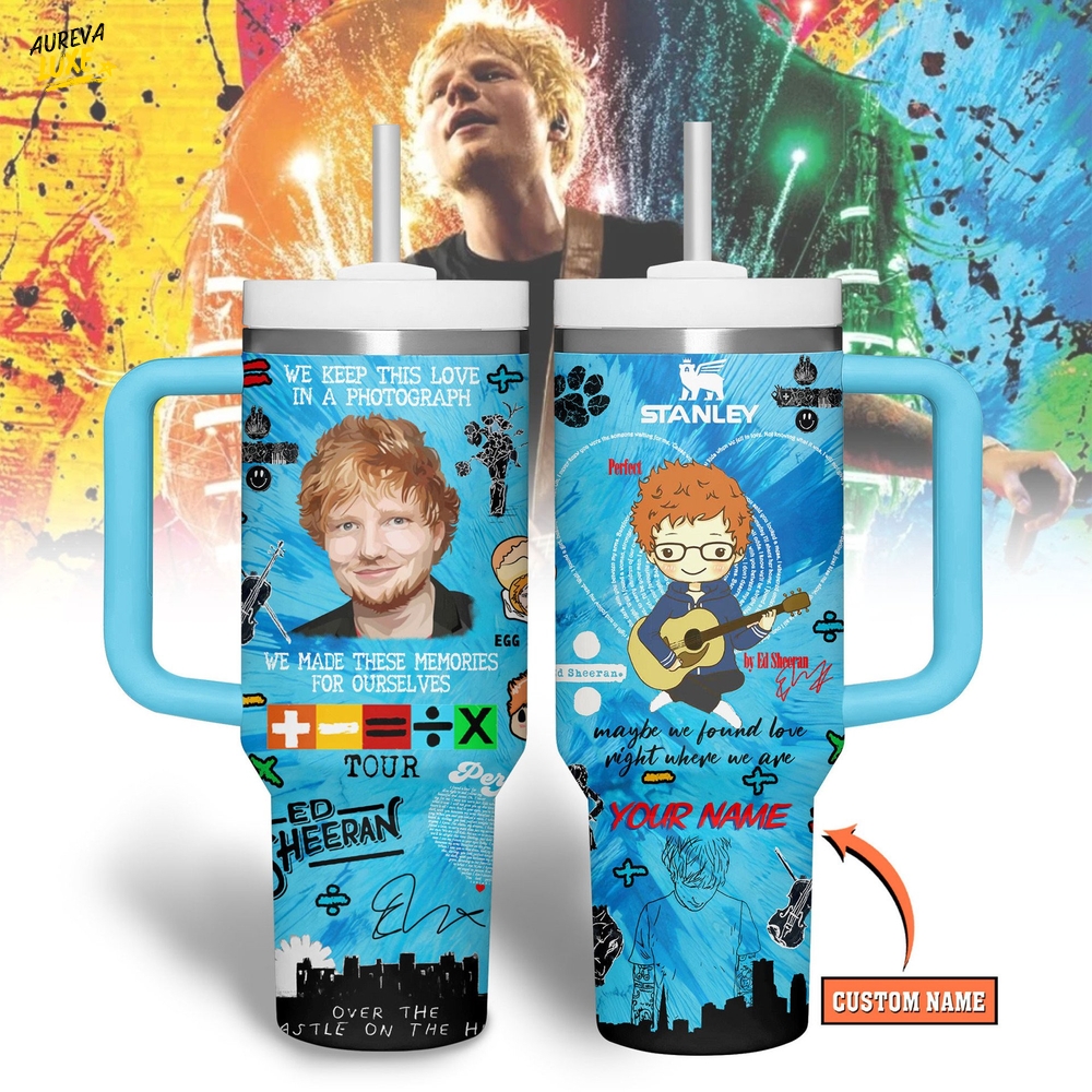 Ed Sheeran Stanley Tumbler Cup Ed Sheeran Stanley Tumbler Cup