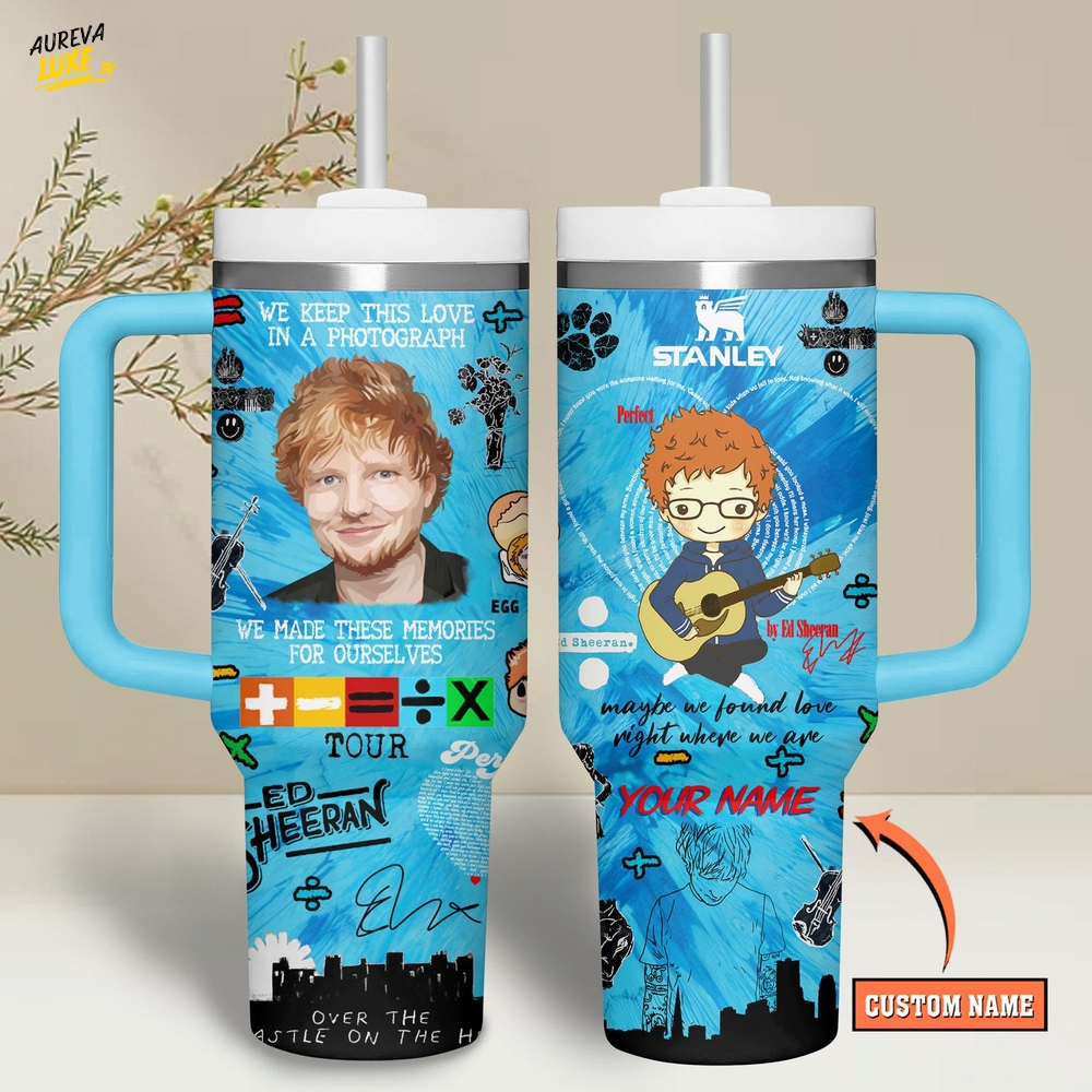 Ed Sheeran Stanley Tumbler Cup Ed Sheeran Stanley Tumbler Cup