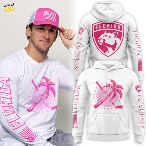 Florida Panthers 2025 Pink in the Rink Limited Edition Hoodie