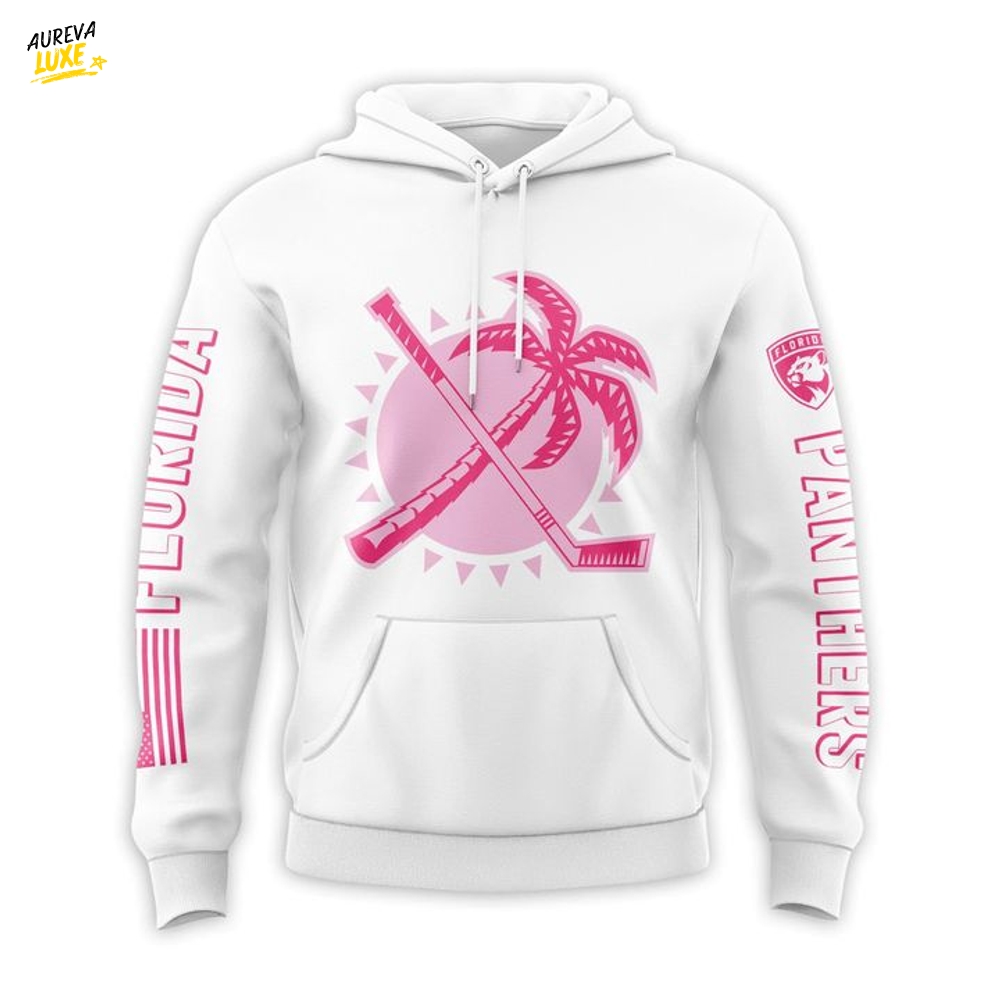 Florida Panthers 2025 Pink in the Rink Limited Edition Hoodie Florida Panthers 2025 Pink in the Rink Limited Edition Hoodie