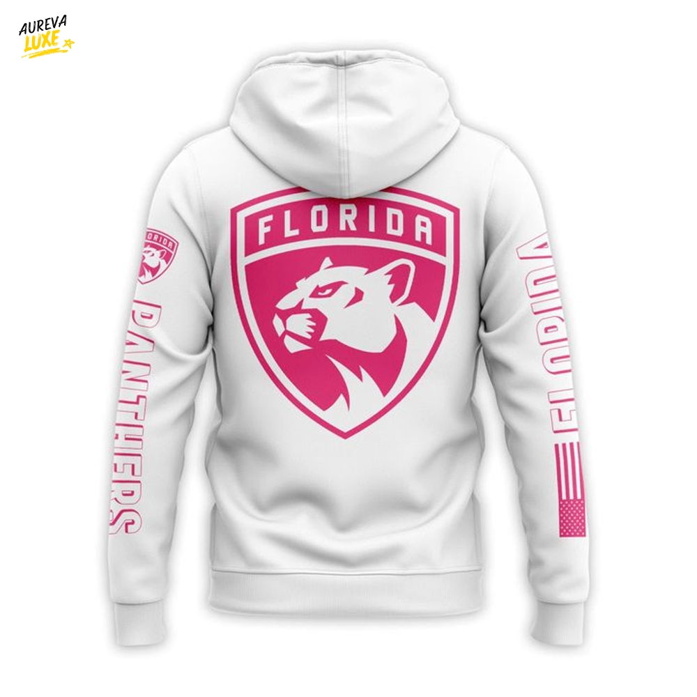 Florida Panthers 2025 Pink in the Rink Limited Edition Hoodie Florida Panthers 2025 Pink in the Rink Limited Edition Hoodie