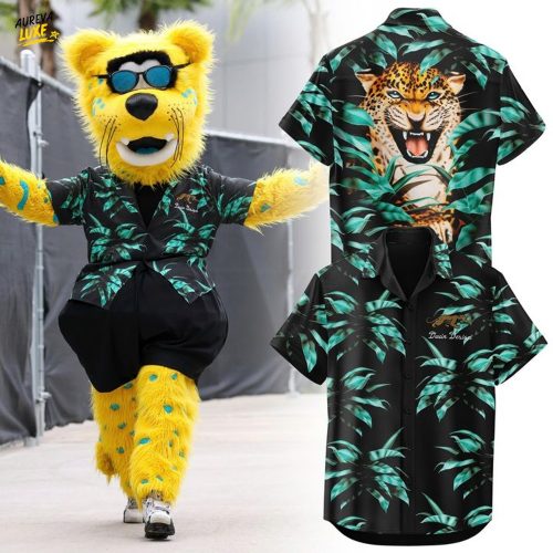 Jaguars Mascot Special Hawaiian Shirt