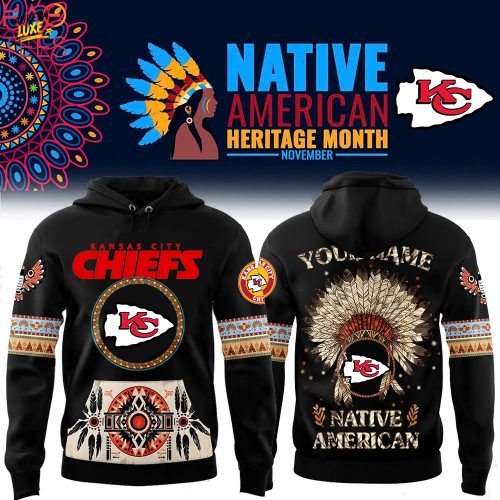 Kansas City Chiefs x Native American Heritage-3D Unisex Hoodie