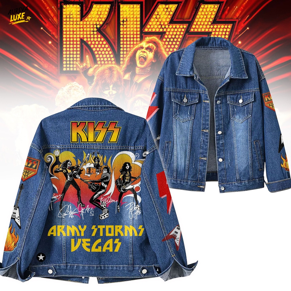 Kiss Denim Jacket Kiss Denim Jacket