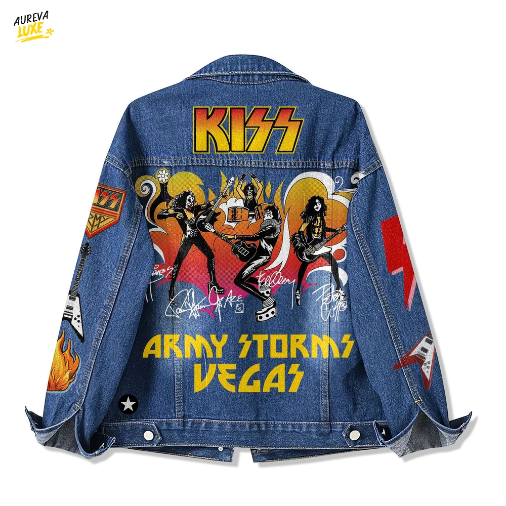 Kiss Denim Jacket Kiss Denim Jacket