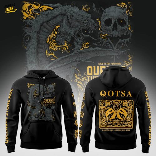 Limited Edition Queens Tour 2025 Boston Hoodie