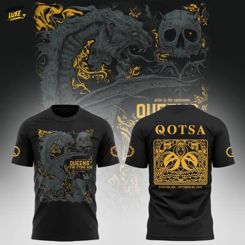 Limited Edition Queens Tour 2025 Boston Tshirt