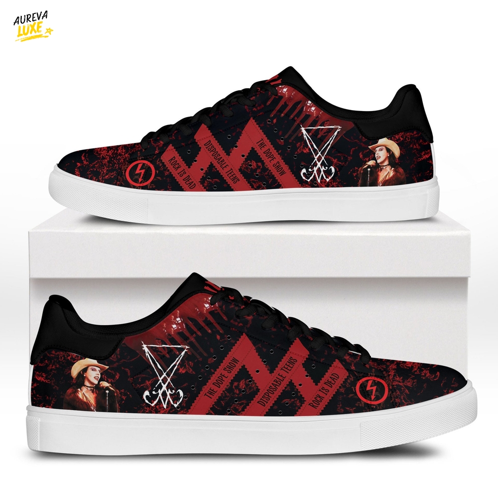 Marilyn Manson Stan Smith Sneaker Marilyn Manson Stan Smith Sneaker