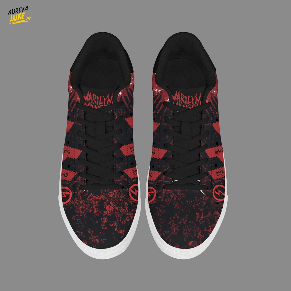 Marilyn Manson Stan Smith Sneaker Marilyn Manson Stan Smith Sneaker
