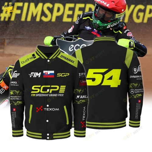 Martin Vaculik FIM Speedway SGP Special Baseball Jacket
