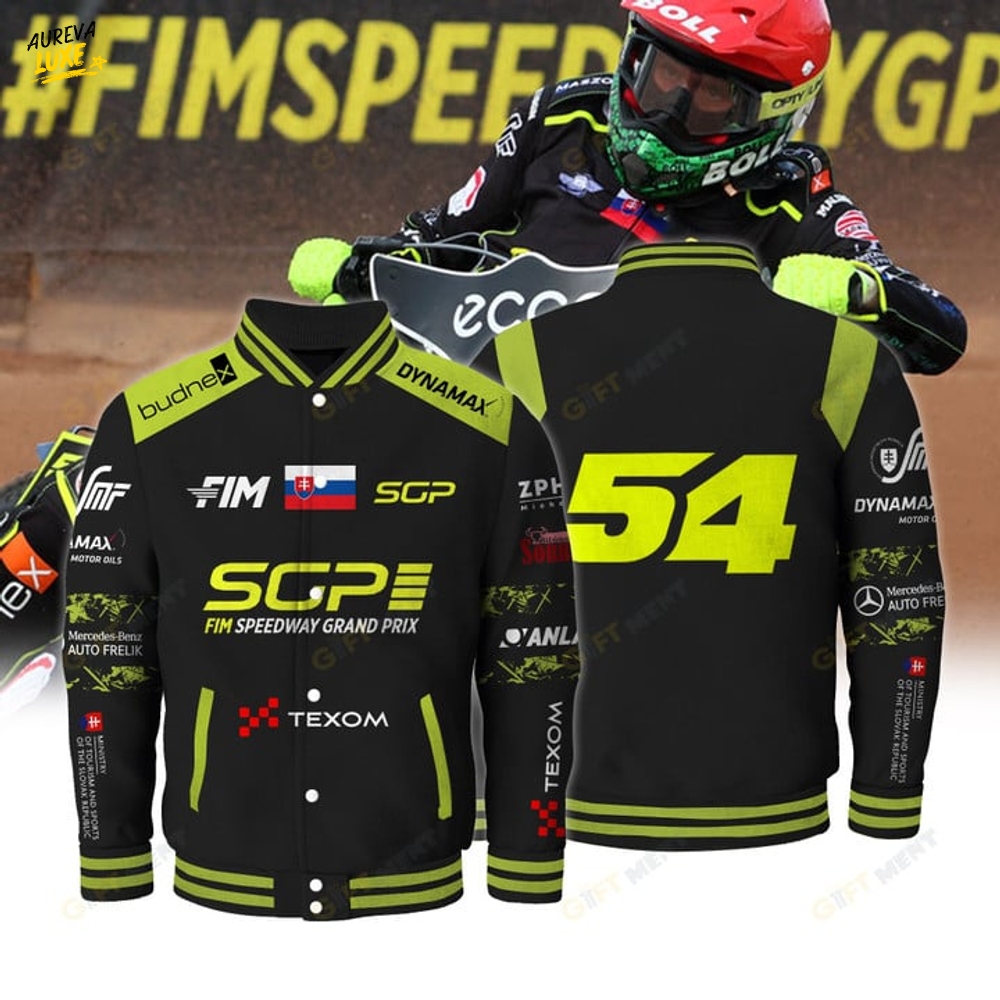Martin Vaculik FIM Speedway SGP Special Baseball Jacket Martin Vaculik FIM Speedway SGP Special Baseball Jacket