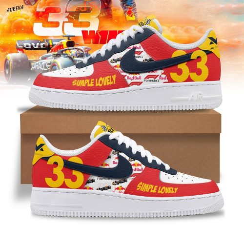 Max Verstappen Air Force 1 Sneaker