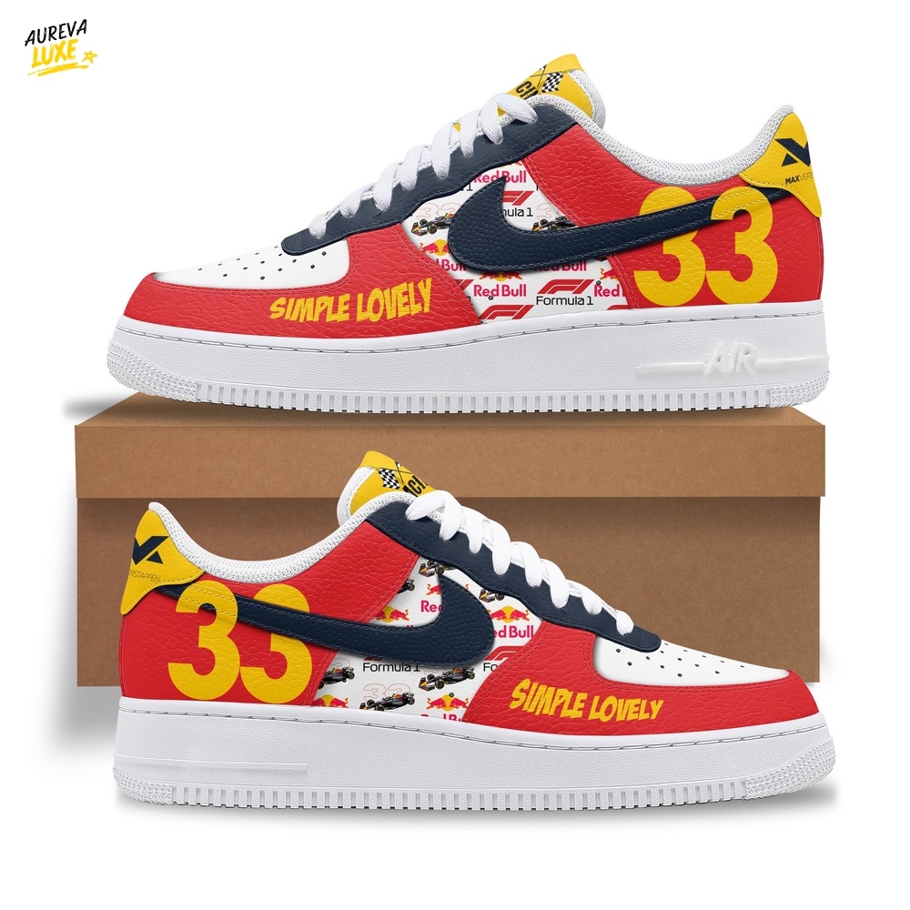 Max Verstappen Air Force 1 Sneaker Max Verstappen Air Force 1 Sneaker