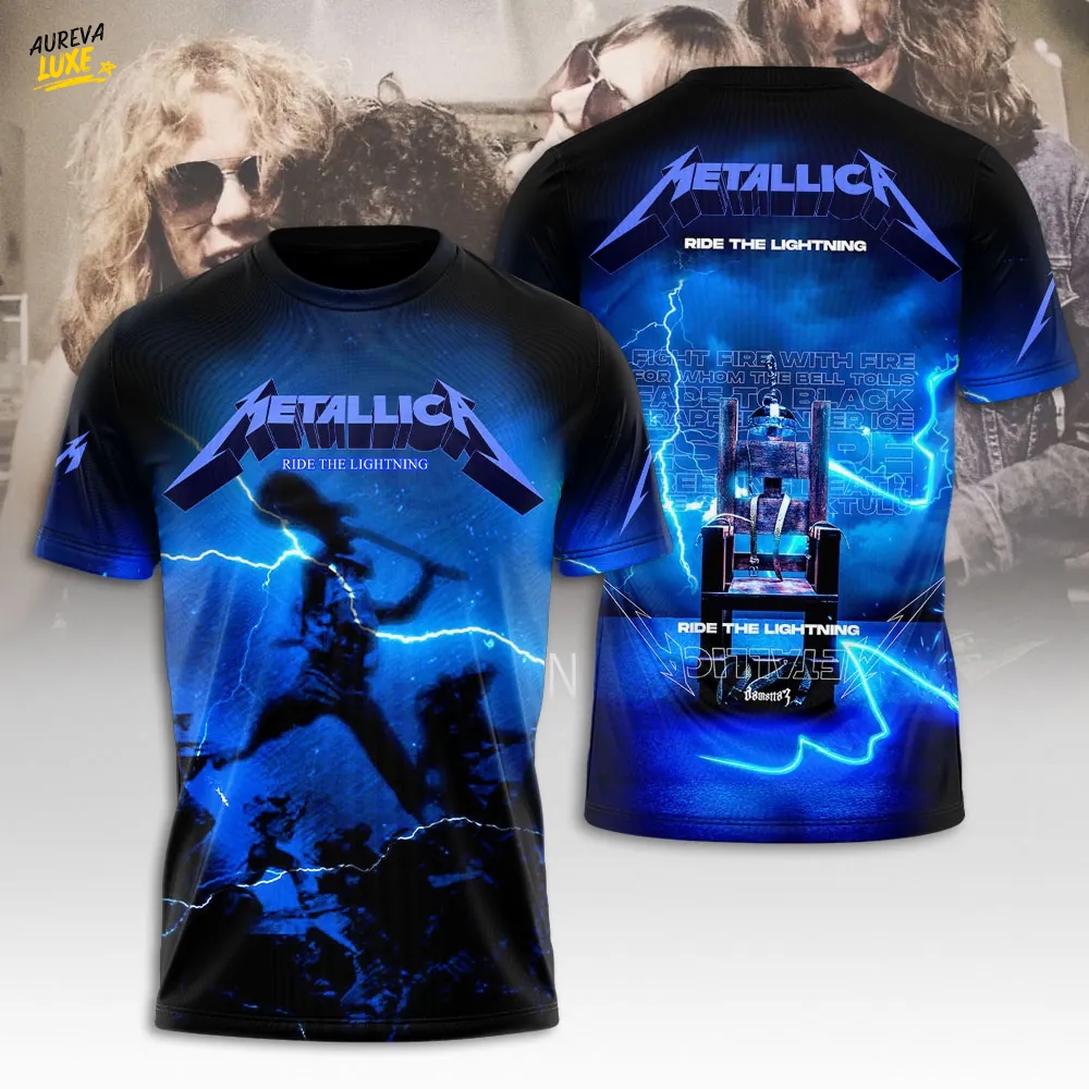 Metallica 3D Tshirt Limited Edition Metallica 3D Tshirt Limited Edition