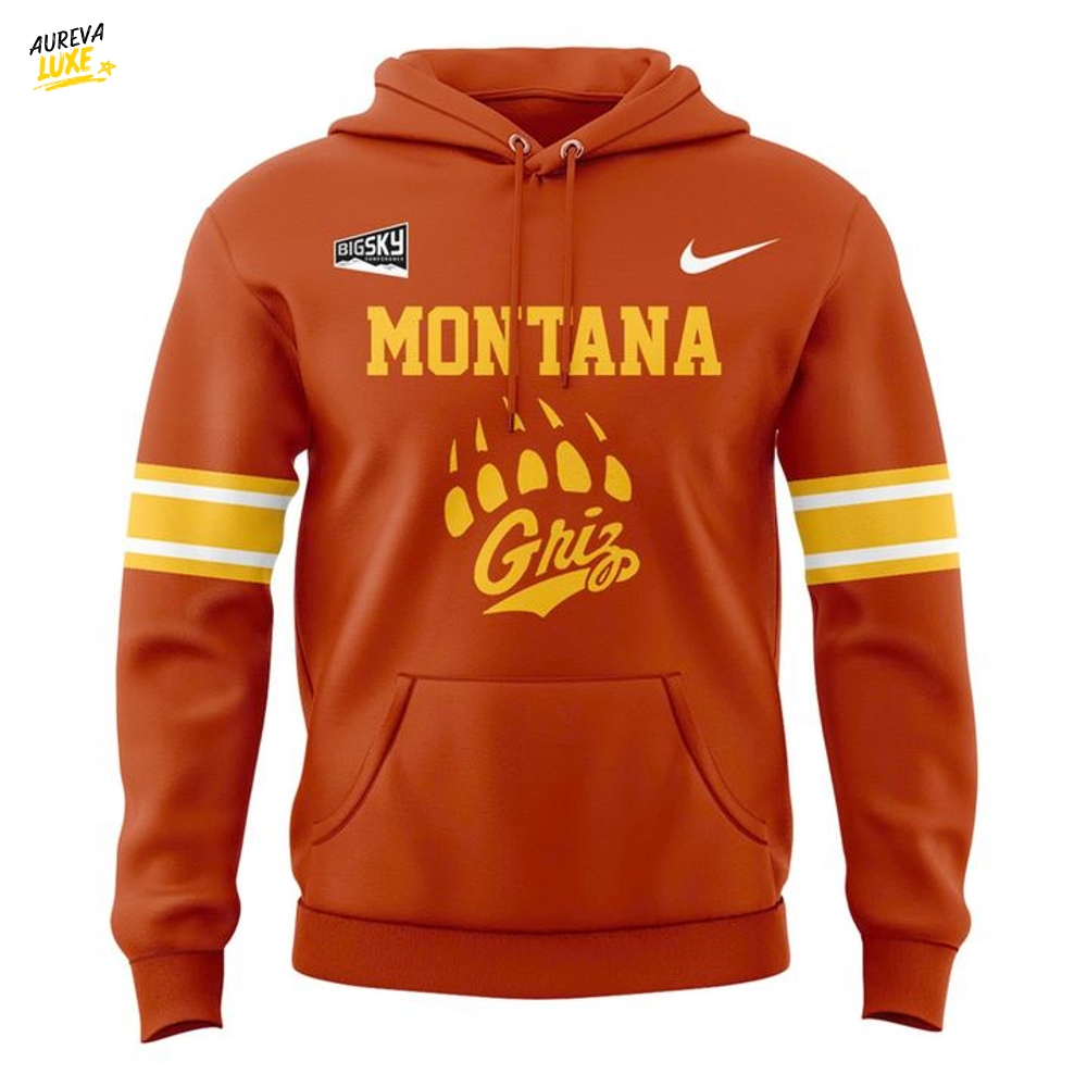 Montana Griz 1995 Anniversary Edition Uniforms Special Hoodie Montana Griz 1995 Anniversary Edition Uniforms Special Hoodie
