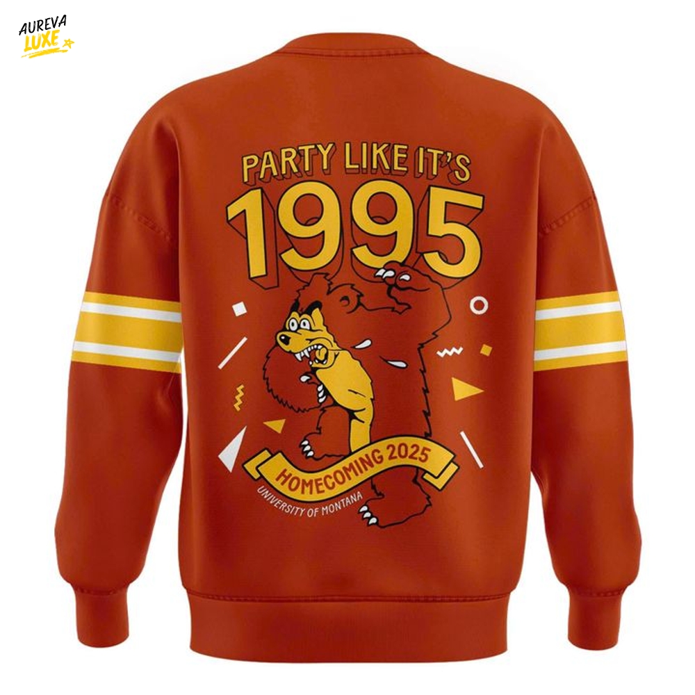 Montana Griz 1995 Anniversary Edition Uniforms Special Sweatshirt Montana Griz 1995 Anniversary Edition Uniforms Special Sweatshirt