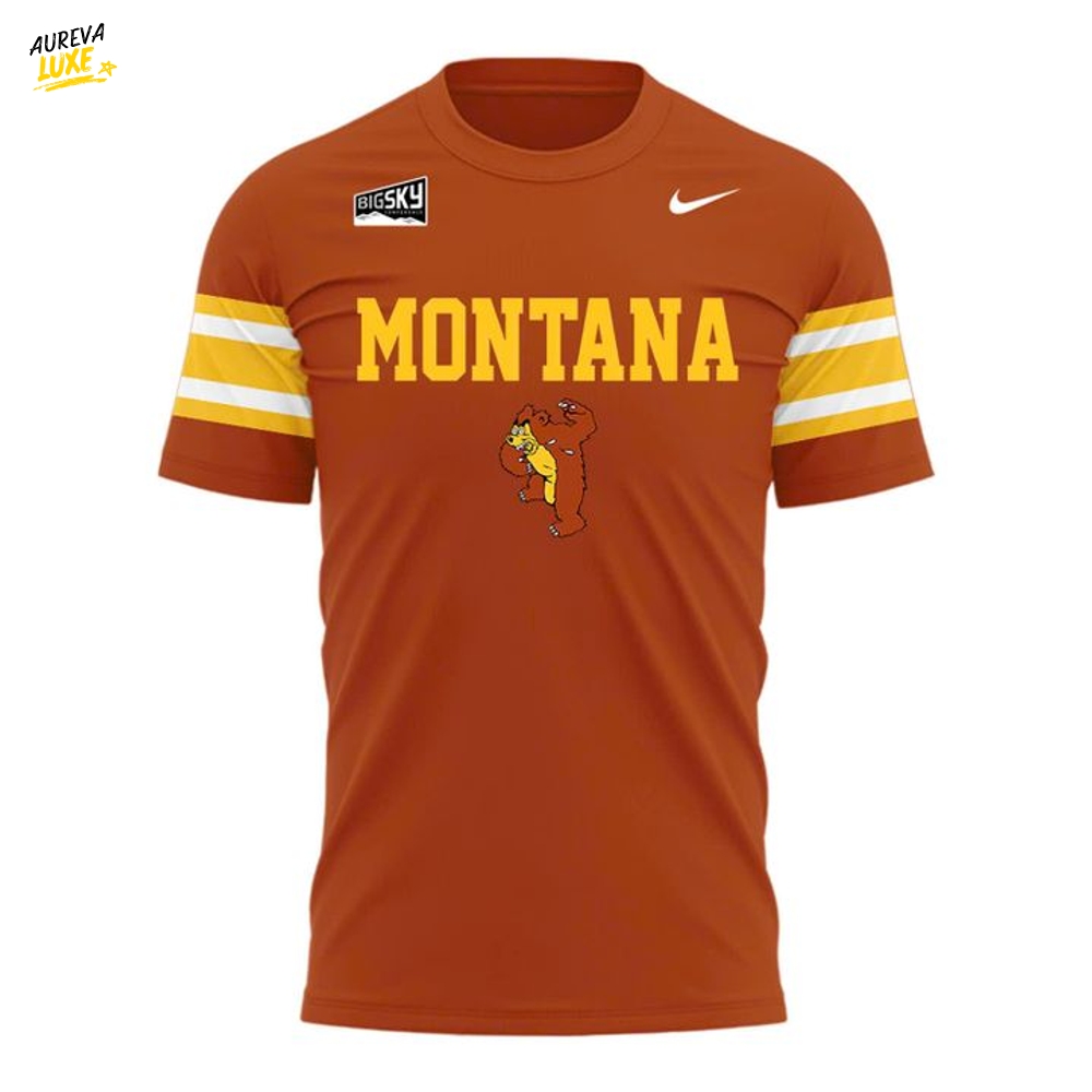 Montana Griz 1995 Anniversary Edition Uniforms Special Tee Montana Griz 1995 Anniversary Edition Uniforms Special Tee