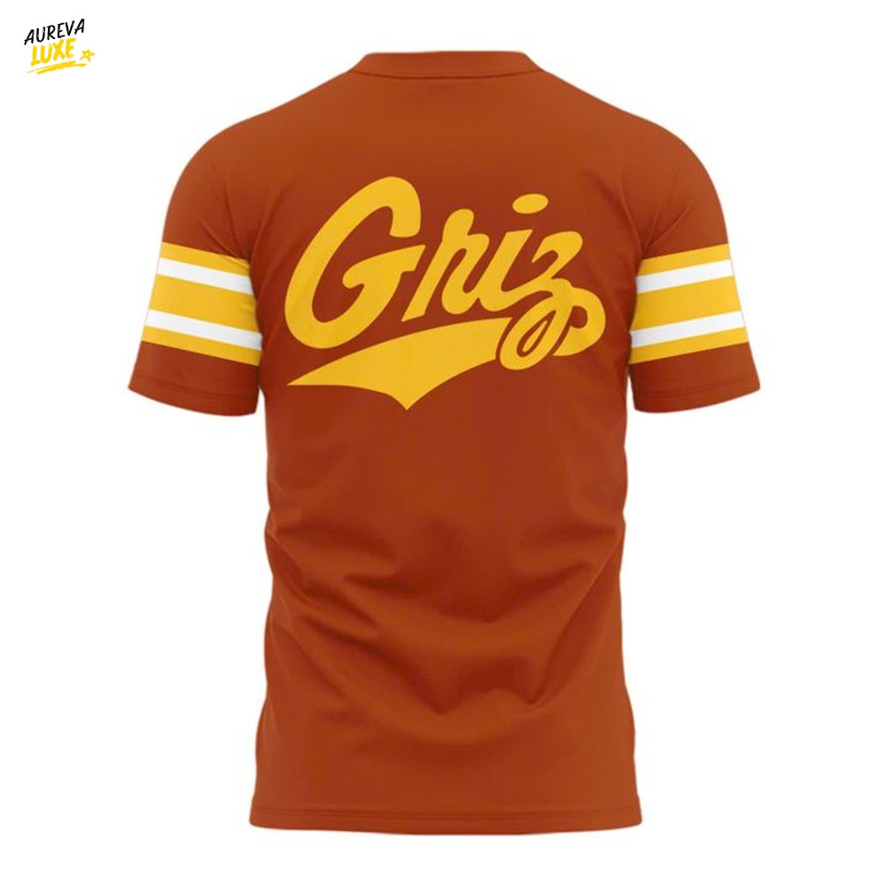 Montana Griz 1995 Anniversary Edition Uniforms Special Tee Montana Griz 1995 Anniversary Edition Uniforms Special Tee