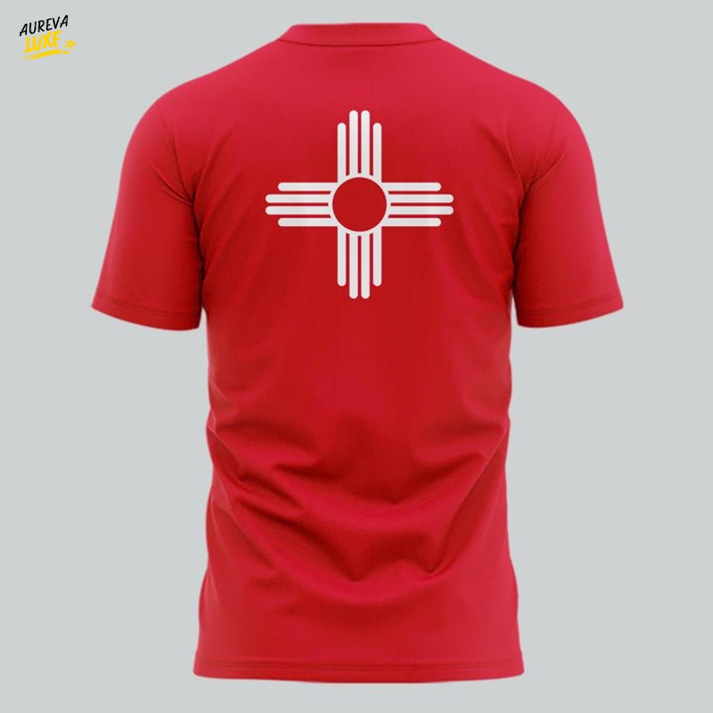 New Mexico Lobos "Fighting Ever Yielding Never" Red T-Shirt New Mexico Lobos "Fighting Ever Yielding Never" Red T-Shirt