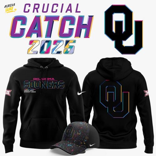 Oklahoma Sooners Crucial Catch 2025 Special Hoodie