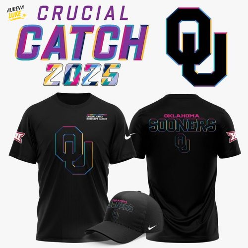 Oklahoma Sooners Crucial Catch 2025 Special T-Shirt