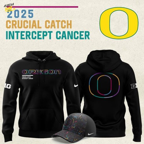 Oregon Ducks Crucial Catch 2025 Special Hoodie
