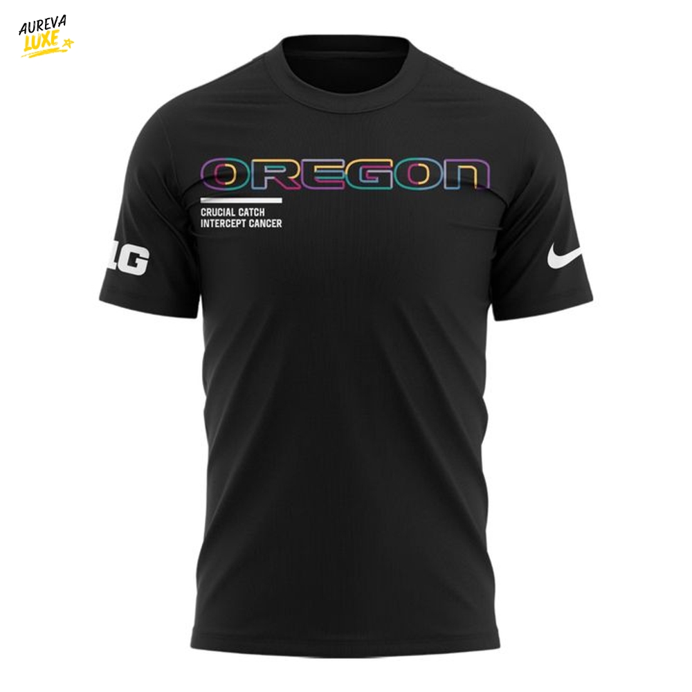 Oregon Ducks Crucial Catch 2025 Special T-Shirt Oregon Ducks Crucial Catch 2025 Special T-Shirt