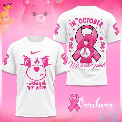 PREMIUM Bear the hope we wear pink  SHIRT