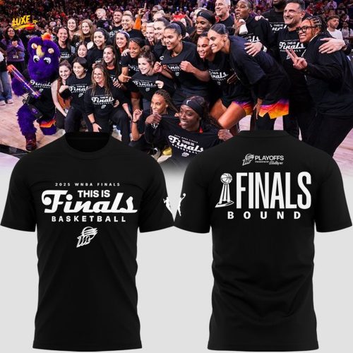 Phoenix Mercury "THE PHOENIX MERCURY ARE FINALS BOUND" Special Black Tee