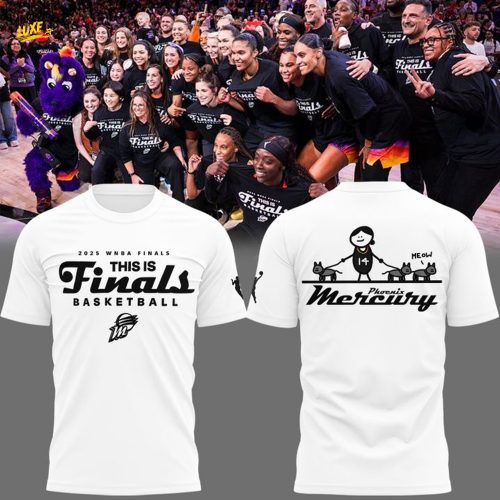 Phoenix Mercury "THE PHOENIX MERCURY ARE FINALS BOUND" Special White Tee