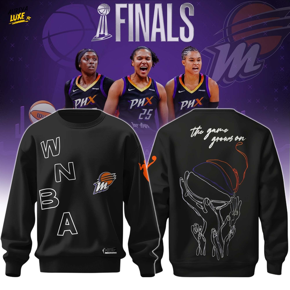 Phoenix Mercury The Game Grows On Campus Fit Special Sweatshirt Phoenix Mercury The Game Grows On Campus Fit Special Sweatshirt