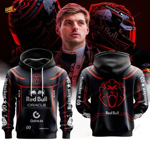 Red Bull Racing Max Verstappen Premium F1 Helmet Special Hoodie