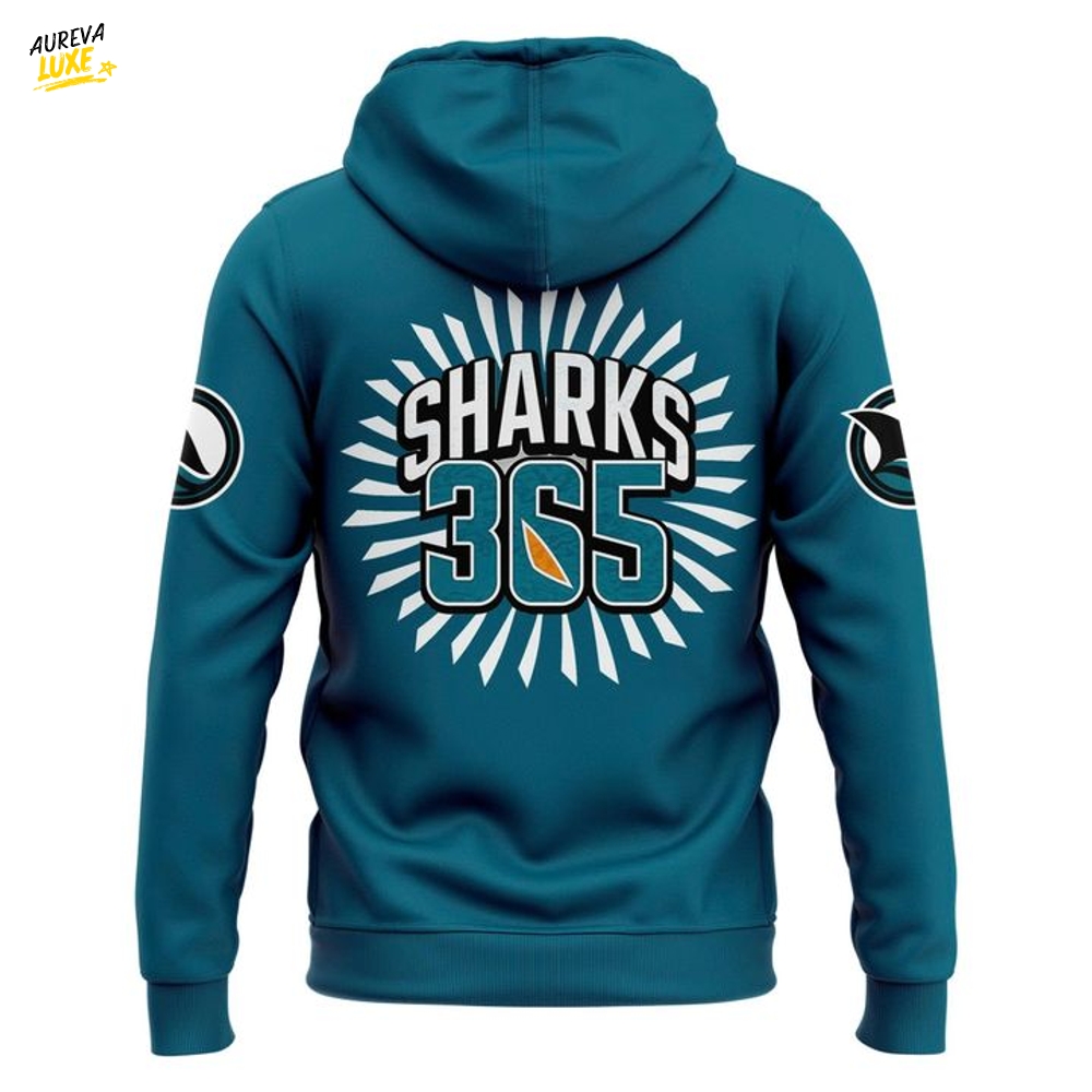 San Jose Sharks "Behind Center Ice" Design Special Hoodie San Jose Sharks "Behind Center Ice" Design Special Hoodie