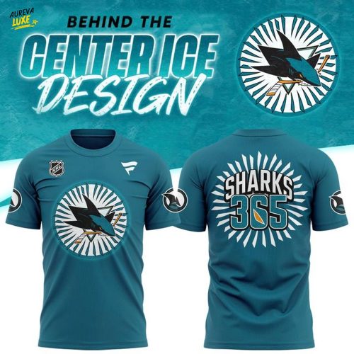 San Jose Sharks "Behind Center Ice" Design Special Tee