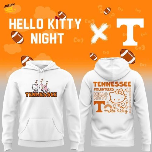 Special Edition Tennessee Football x Hello Kitty Hoodie