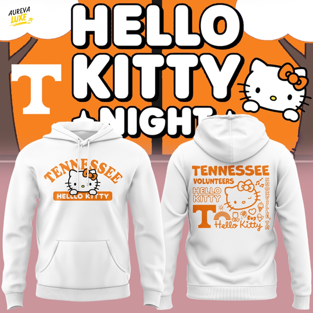 Tennessee Volunteers x Hello Kitty Hoodie Tennessee Volunteers x Hello Kitty Hoodie