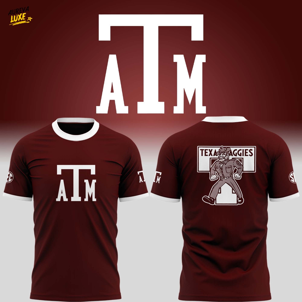 Texas A&M Football to Honor 1975 Team with Throwback T-Shirt Texas A&M Football to Honor 1975 Team with Throwback T-Shirt
