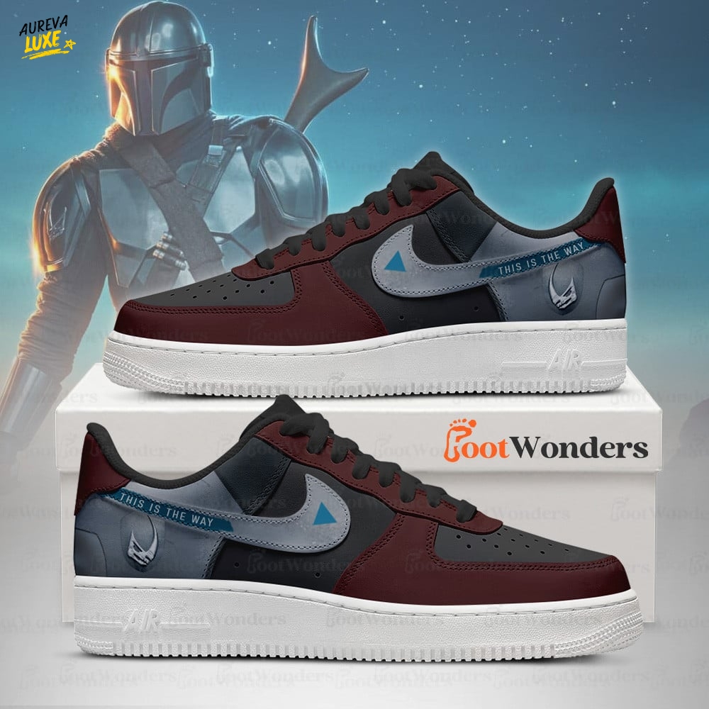 The Mandalorian - Star Wars Style AF1 Shoes
