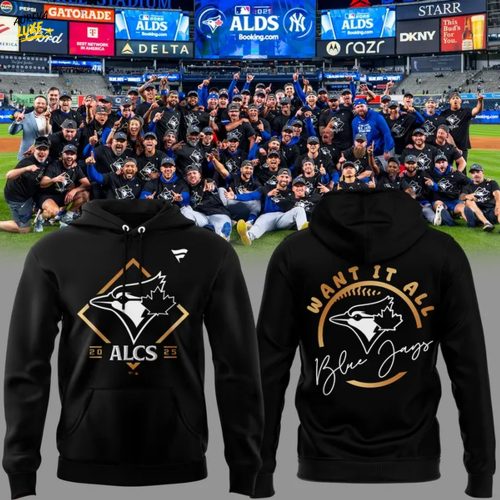 Toronto Blue Jays "ALCS" 2025 Black Hoodie